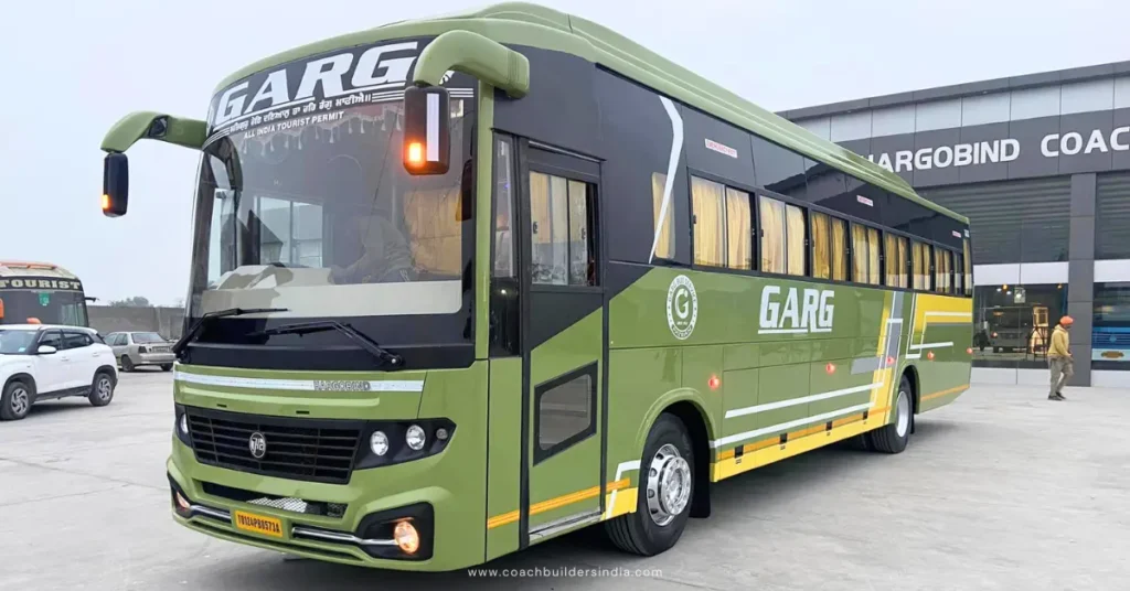 The Best Bus Body Builders in Punjab Bus built by Hargobind Coach Builders, one of the Best Bus Body Builders in Punjab