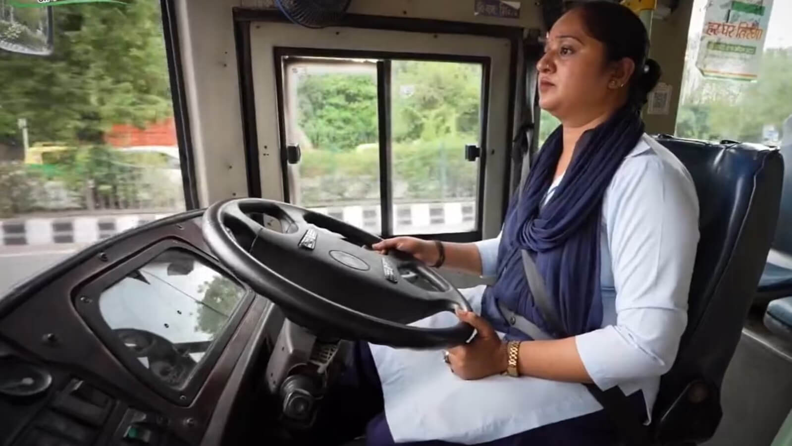 Women Bus Drivers from India