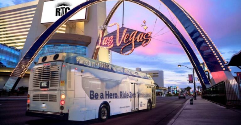 Innovative Sustainability: 2 Hydrogen Fuel Cell Buses Introduced to Nevada’s RTC Fleet