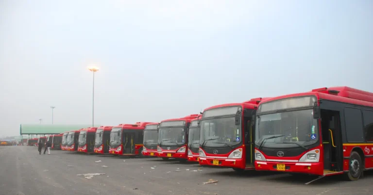 Millennium Park Bus Stand is the Largest bus Stand in India