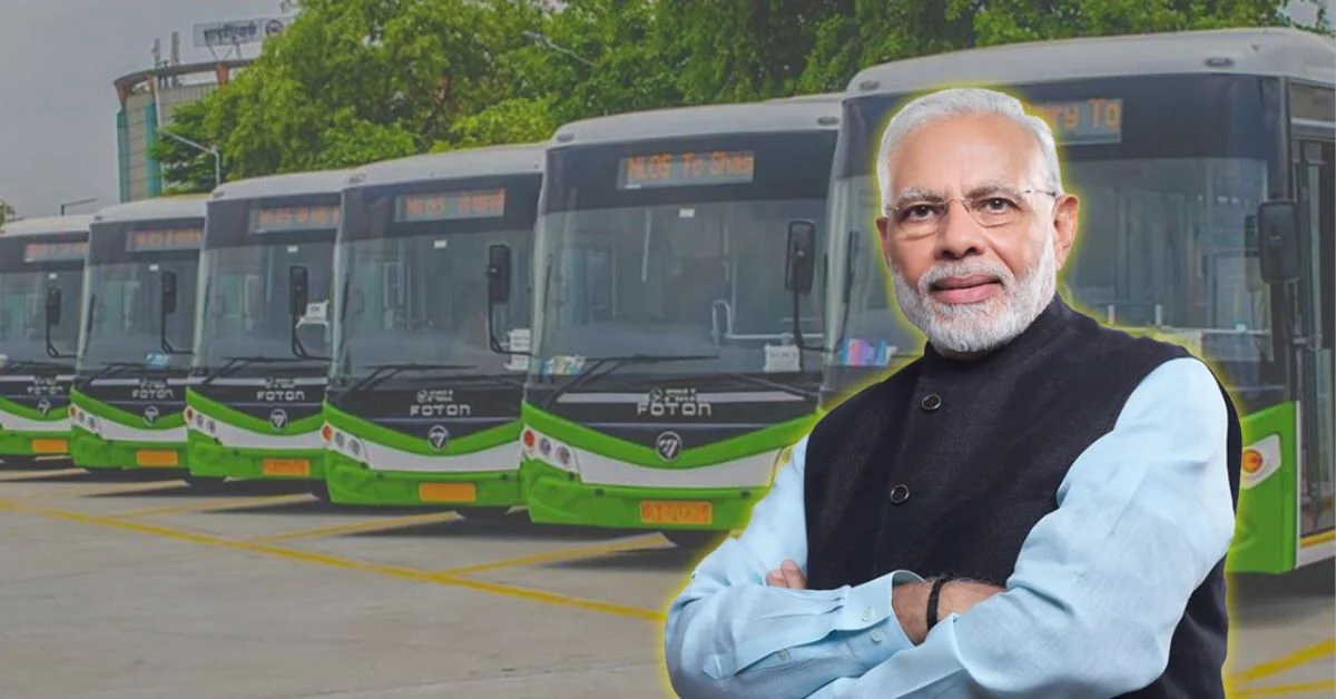 PM-eBus Sewa-Payment Security Mechanism tender (PSM) scheme Approved For 38,000 electric buses by 2029