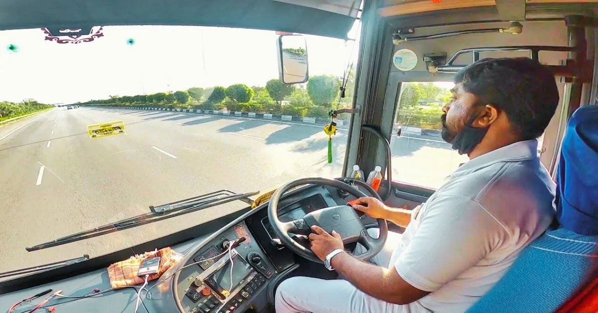 Image of a bus driver