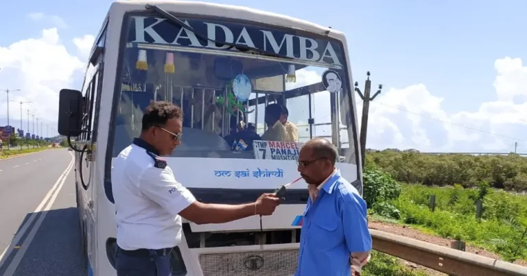 Alcohol Meters and Counseling Sessions For Drunk Kadamba Bus Drivers Alcohol Meters and Counseling Sessions For Drunk Kadamba Bus Drivers