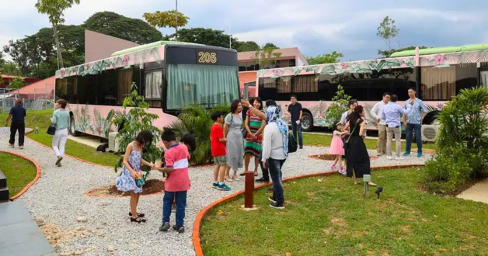 Changi Village Bus Hotel: Bus Driver Transforms Discarded Buses into Quirky Hotel Guests at the Changi Village Bus Hotel are treated to an experience that marries the allure of nostalgia with modern comfort