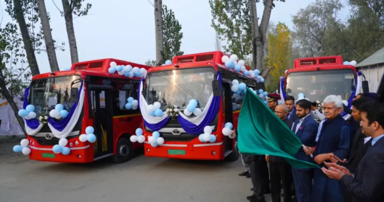 Tata Motors Delivers Ultra Electric Buses in Srinagar