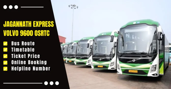 OSRTC Shree-Jagannath Express bus