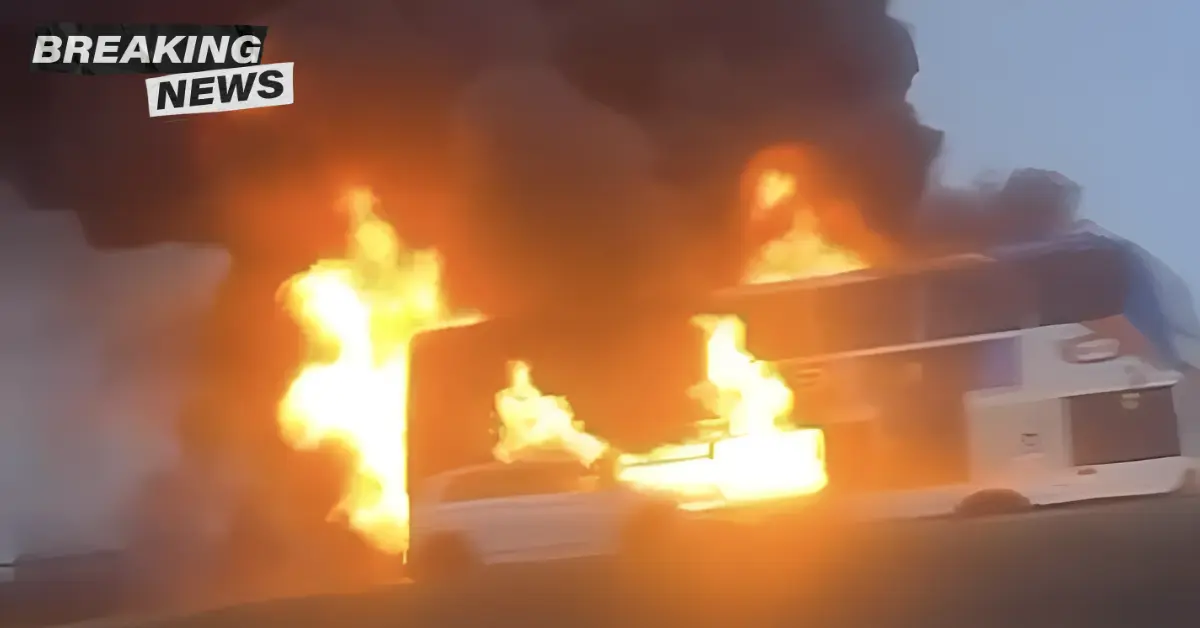 M11 bus fire latest updates