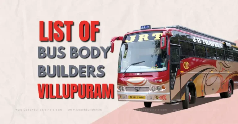 2024: Bus Body Builders in Villupuram with Phone Numbers Bus Body Builders in Villupuram