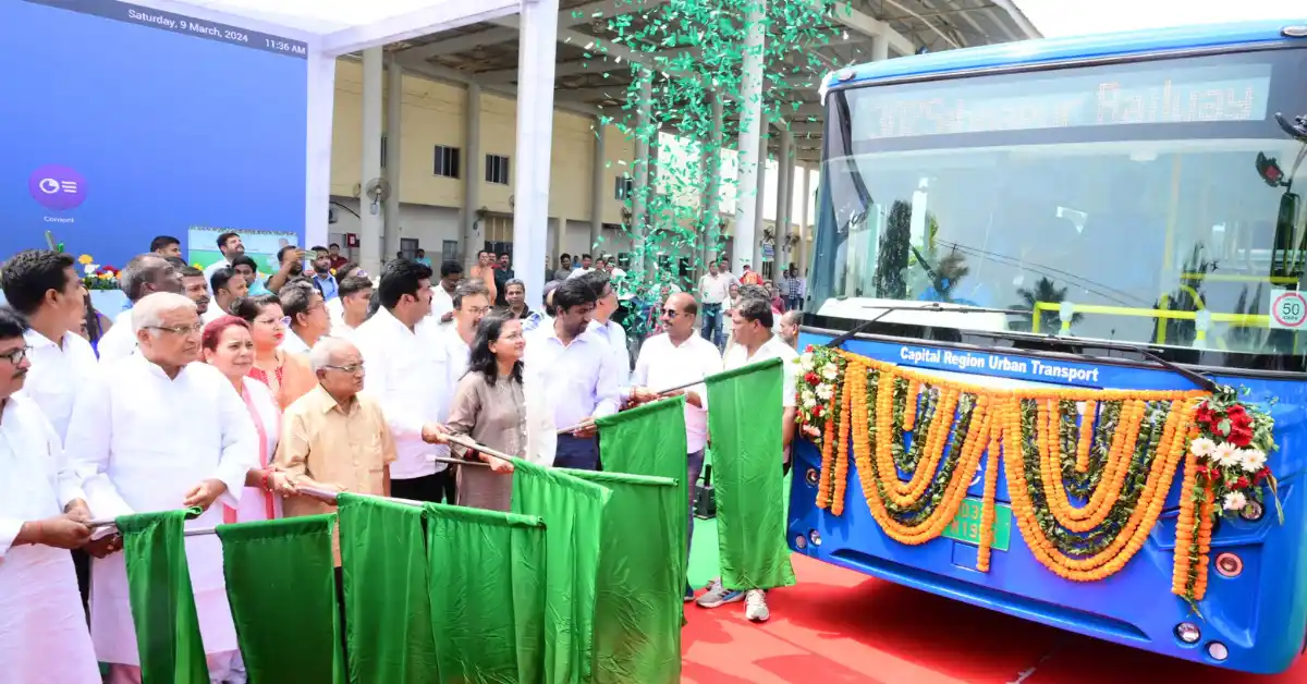 CM Patnaik Flags Off JBM Electric Buses In Odisha (2024)