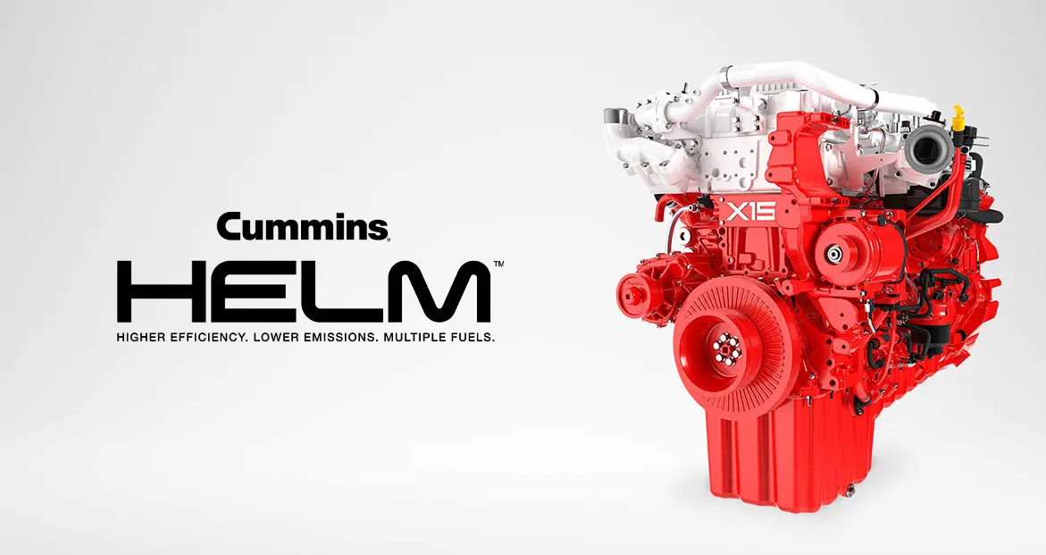 Cummins X15 Diesel Engine on HELM™ 15 liter Fuel Agnostic Platform