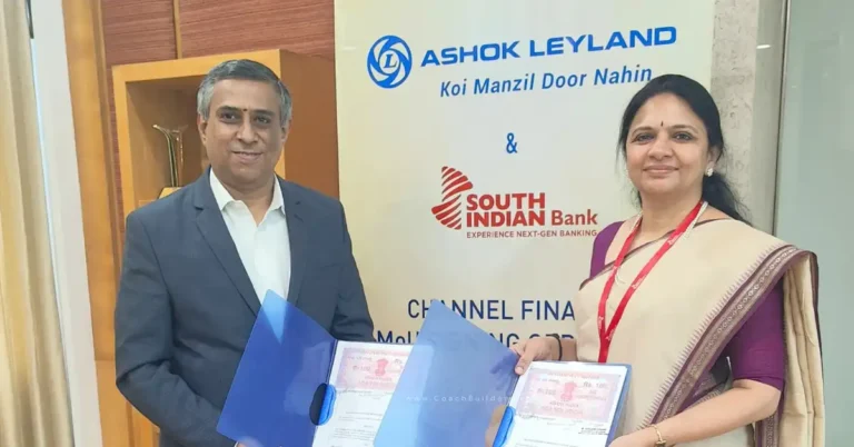 Ashok Leyland signs MOU with South Indian Bank for Dealer Financing