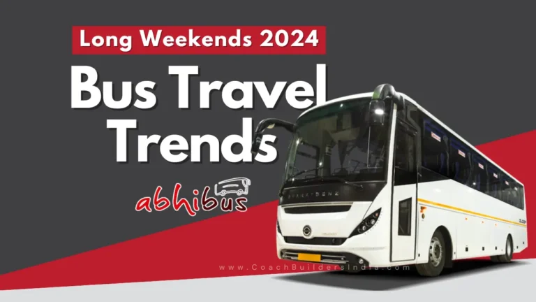 Long Weekend Travel Trends By Bus