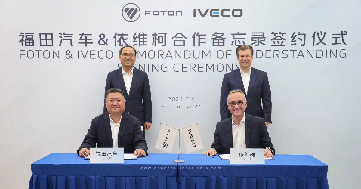 Iveco and Foton Partners to Propel Electric Commercial Vehicle Technology