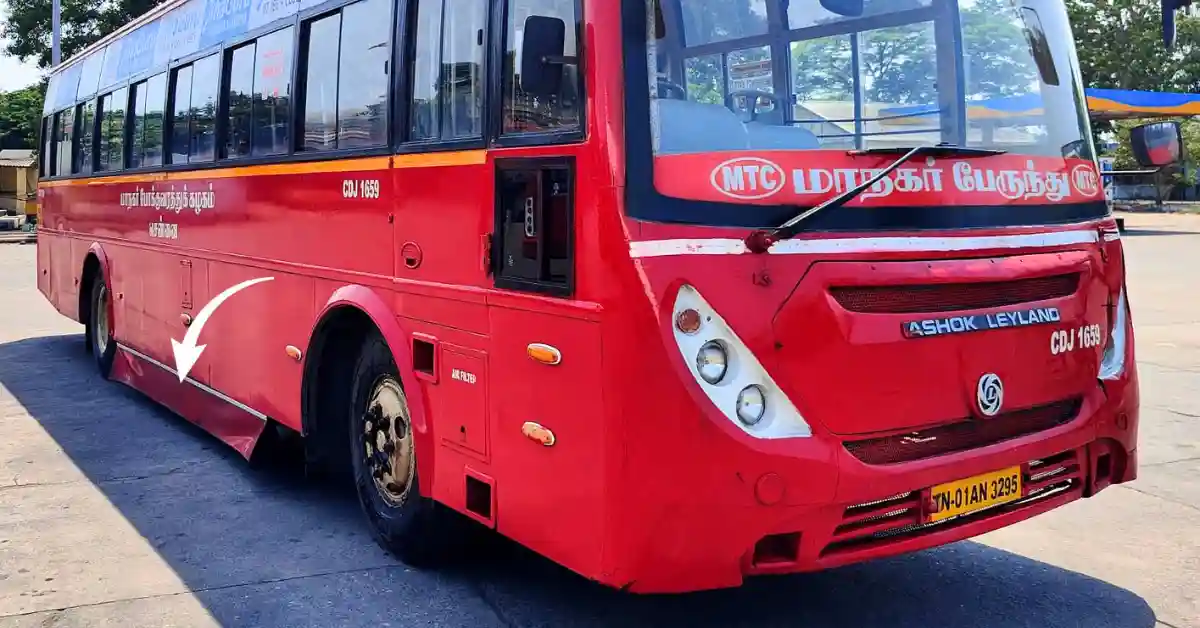 MTC Chennai is Installing Under Run Protection in 2,122 Buses