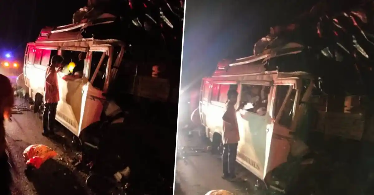 Punjab bus accident leaves 8 dead and 25 injured after a mini-bus carrying pilgrims overturned in Fatehgarh Sahib district. Investigation underway.