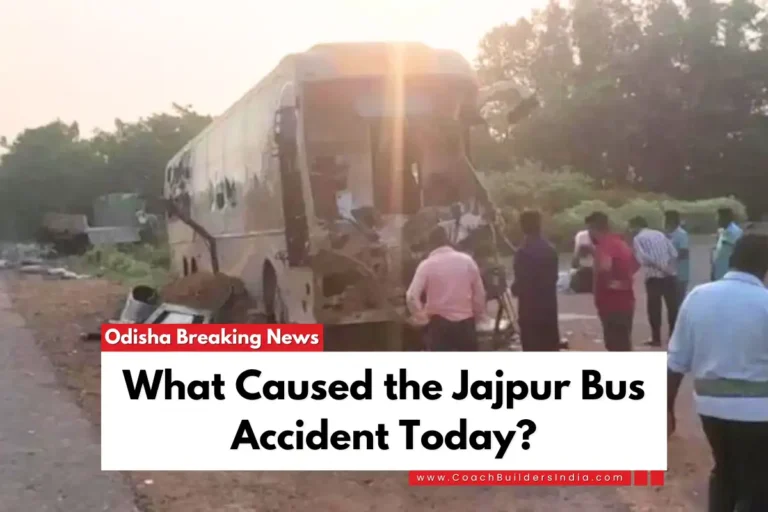 Cause of the Jajpur Bus Accident Today that Claimed Two Lives and Injured 15 Cause of the Jajpur Bus Accident Today that Claimed Two Lives and Injured 15