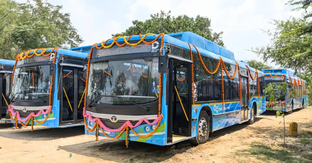 Analysis of Delhi's Bus Fleet: Percentage of Electric Buses in Delhi