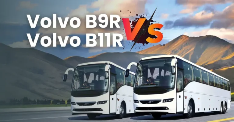 Difference Between Volvo B9R and Volvo B11R specs | Price