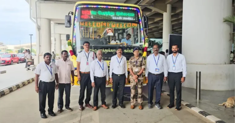 TNSTC Trichy Airport Bus Timings