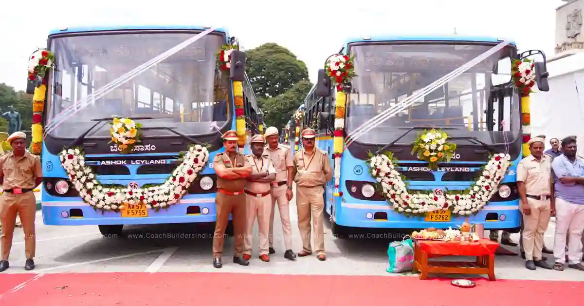 100 New BMTC Buses Launched