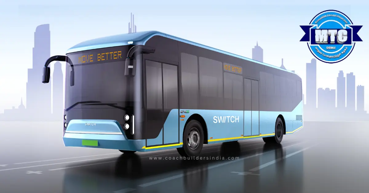 Ashok Leyland will Supply 500 Electric Buses to Chennai MTCES TAMIL NADU