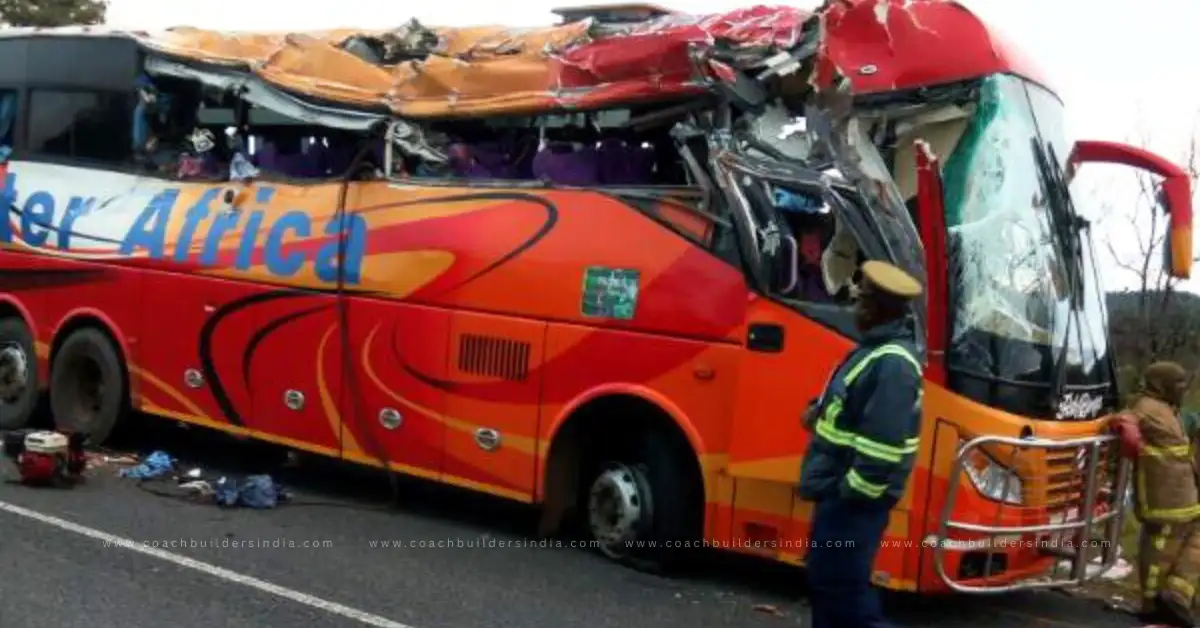 Seven killed and 22 injured in an Inter Africa bus accident on the Harare-Bulawayo highway. The ZRP is investigating the cause of the crash, and five victims have been identified.