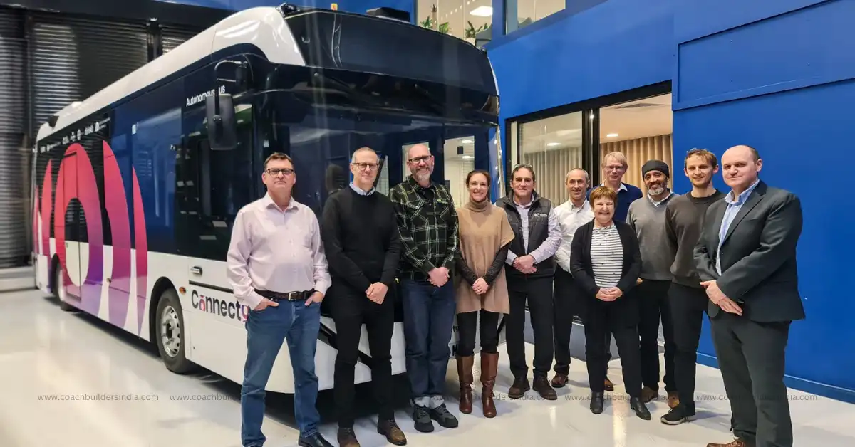 Alexander Dennis Autonomous Electric Bus Unveiled for Cambridge Connector Project
