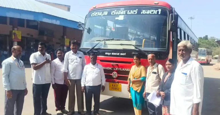 Court Seizes KKRTC Bus Over ₹55 Lakh Unpaid Compensation in Gangavathi