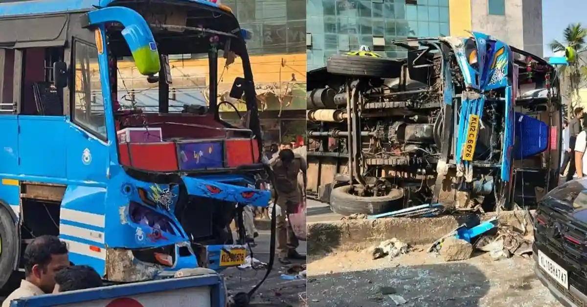 Kozhikode bus accident claims one life, injures 54 passengers