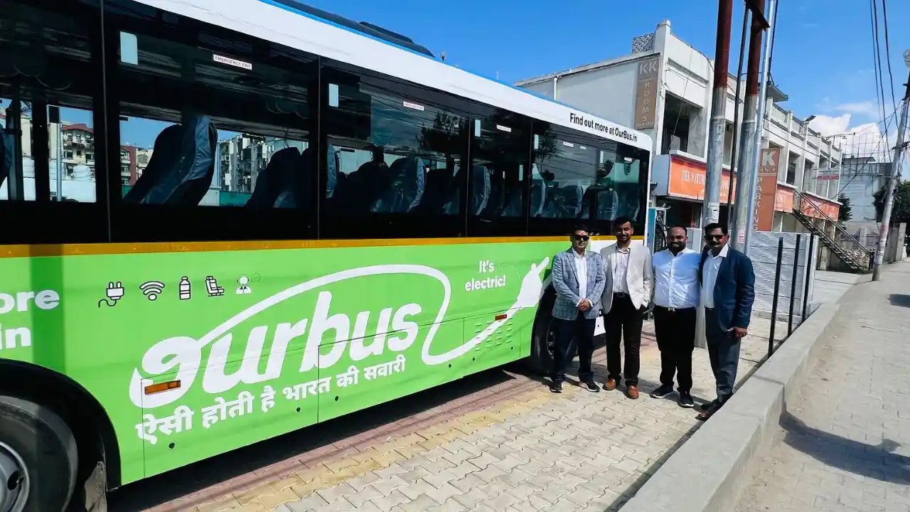 OurBus launches Delhi to Dehradun electric bus service