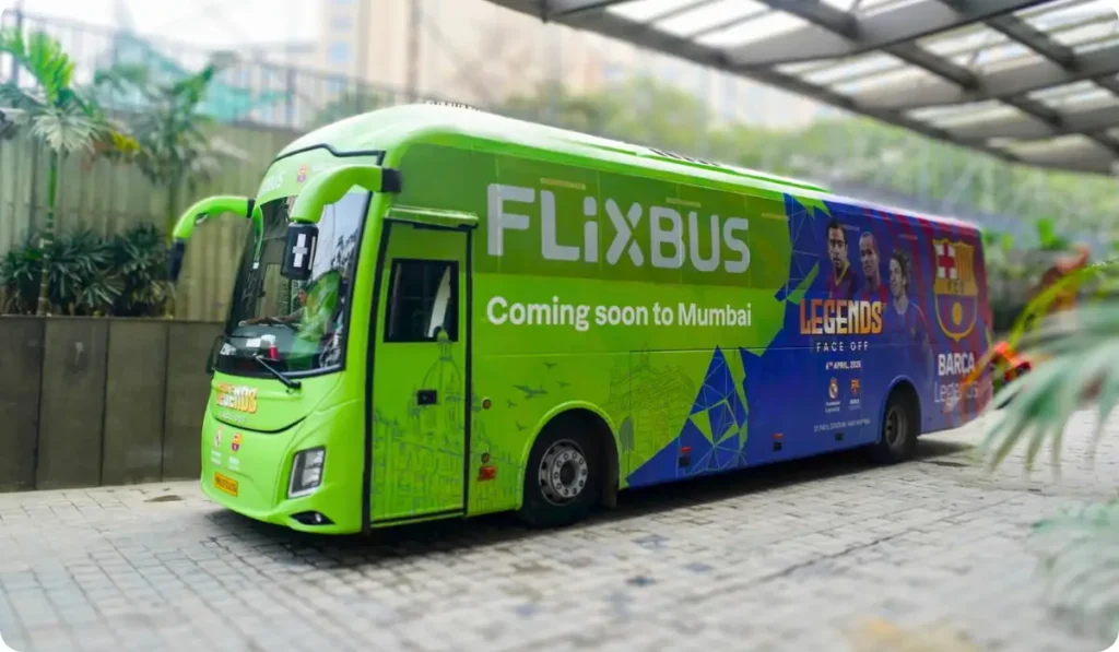 FlixBus India Becomes Official Transport Partner for Legends Face Off Football in Mumbai FlixBus India Becomes Official Transport Partner for Legends Face Off Football Event in Mumbai