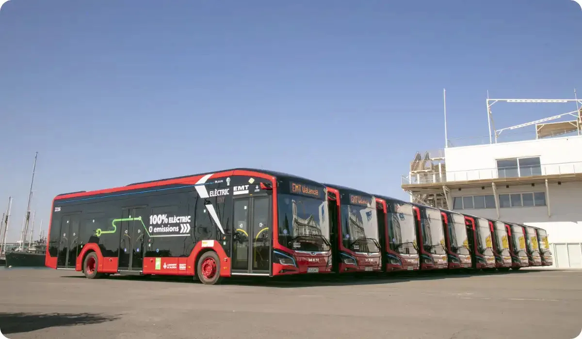 EMT Valencia Orders 84 MAN Electric Buses In Spain