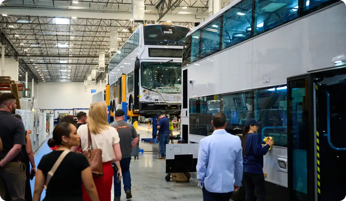 Alexander Dennis Las Vegas Manufacturing Facility Inaugurated with Enviro500 Rollout to RTC
