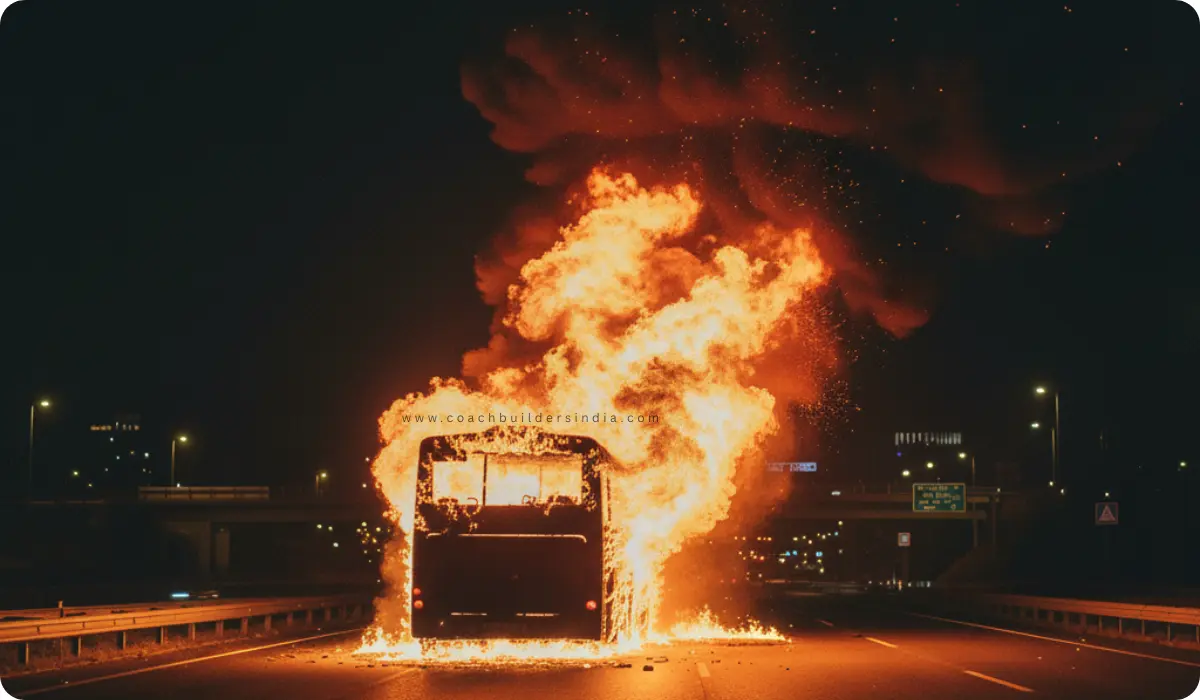 Bus Fires in India
