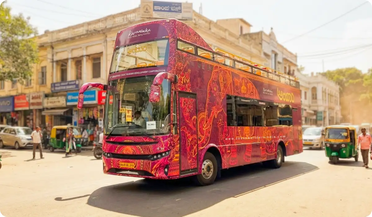 Banglore double decker bus KSTDC