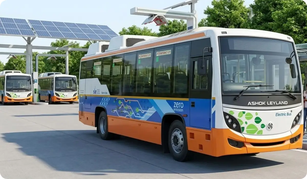 1,000 New E-Buses for Ahmedabad: AMTS Gets 700, BRTS Adds 300 to Its Fleet