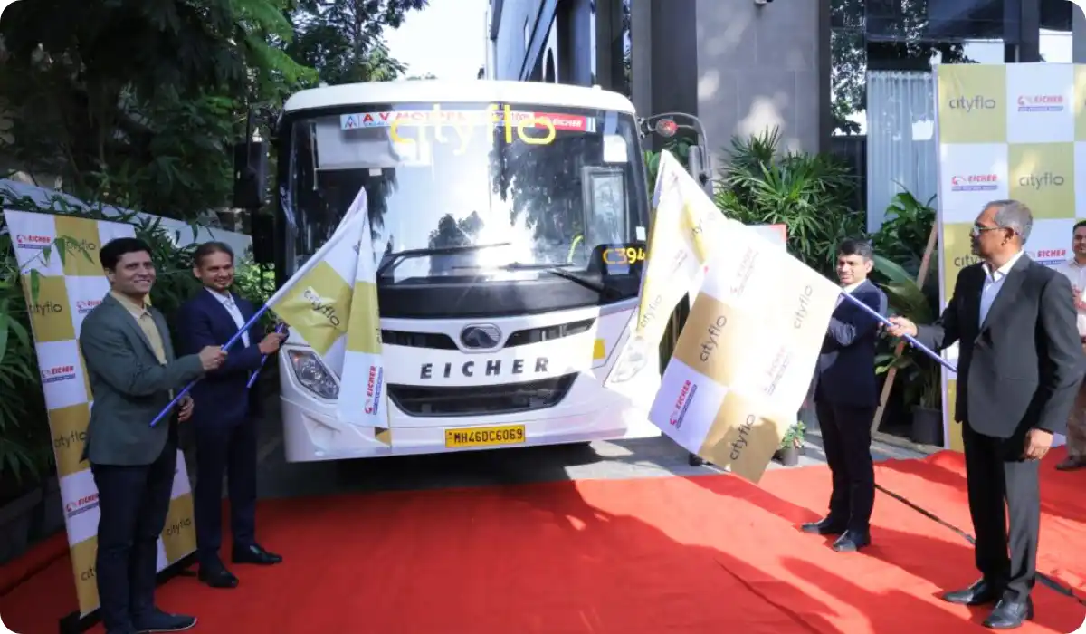 Eicher Partners With Cityflo to Deploy 2,000 Premium Buses Across India