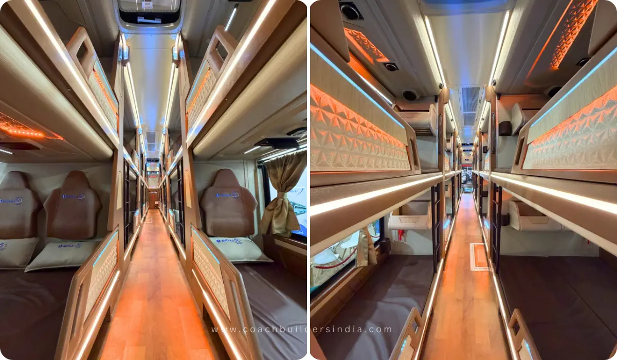 Sutlej Bus Body Premium Interiors